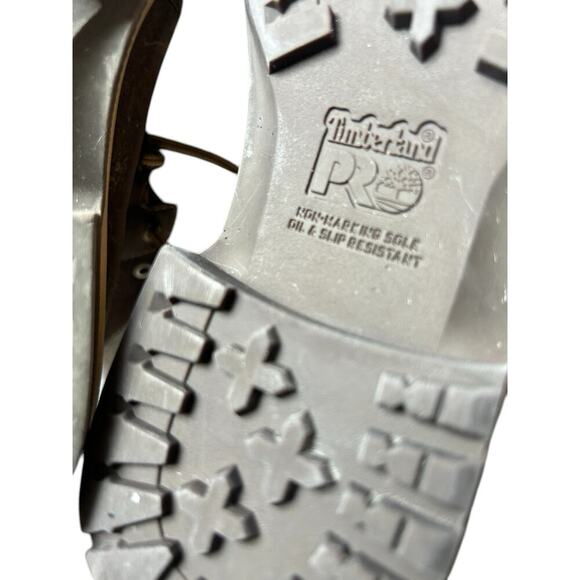 Timberland PRO Women's 8 Hightower Coffee Brown Round Alloy Toe Lace Up Boot - Picture 5 of 11